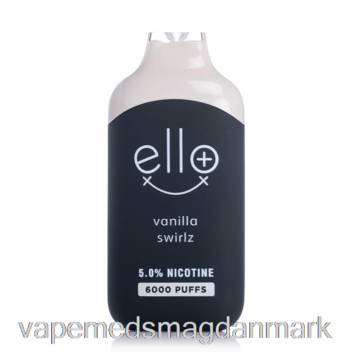 Engangs Vape Danmark Blvk Ello Plus 6000 Engangs Vanilje Swirlz